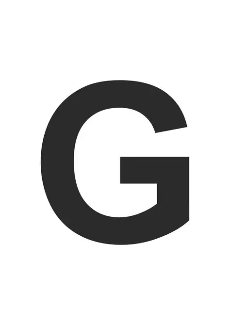 Letter G